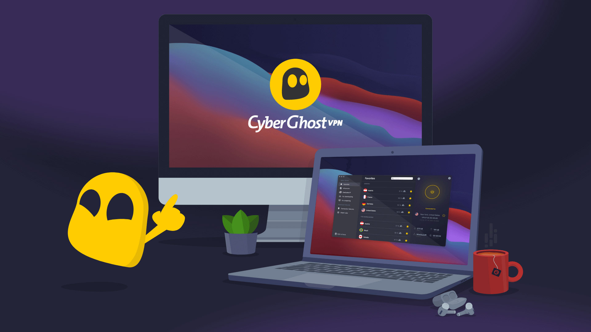 CyberGhost VPN | TOTUM Student Discount | Save 82% & enjoy unrivalled ...